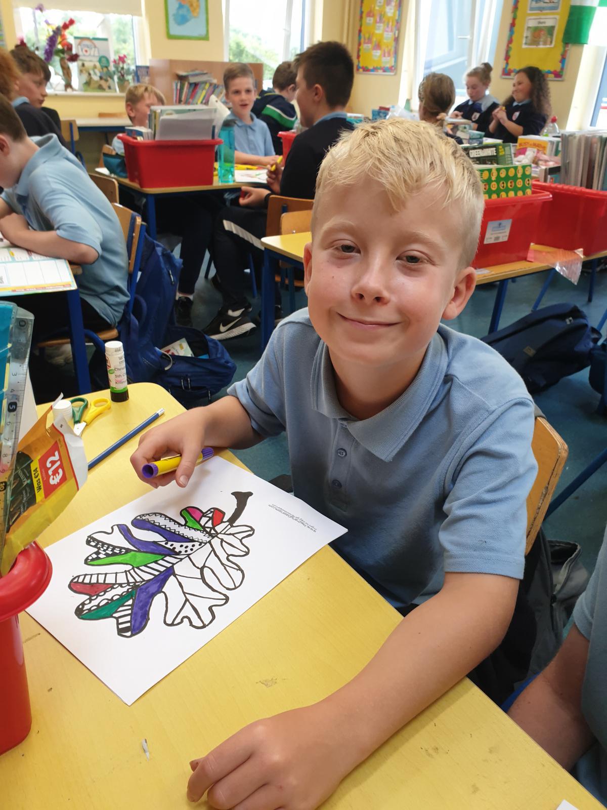 Zentangle Autumn Leaves Zentangle Autumn Leaves