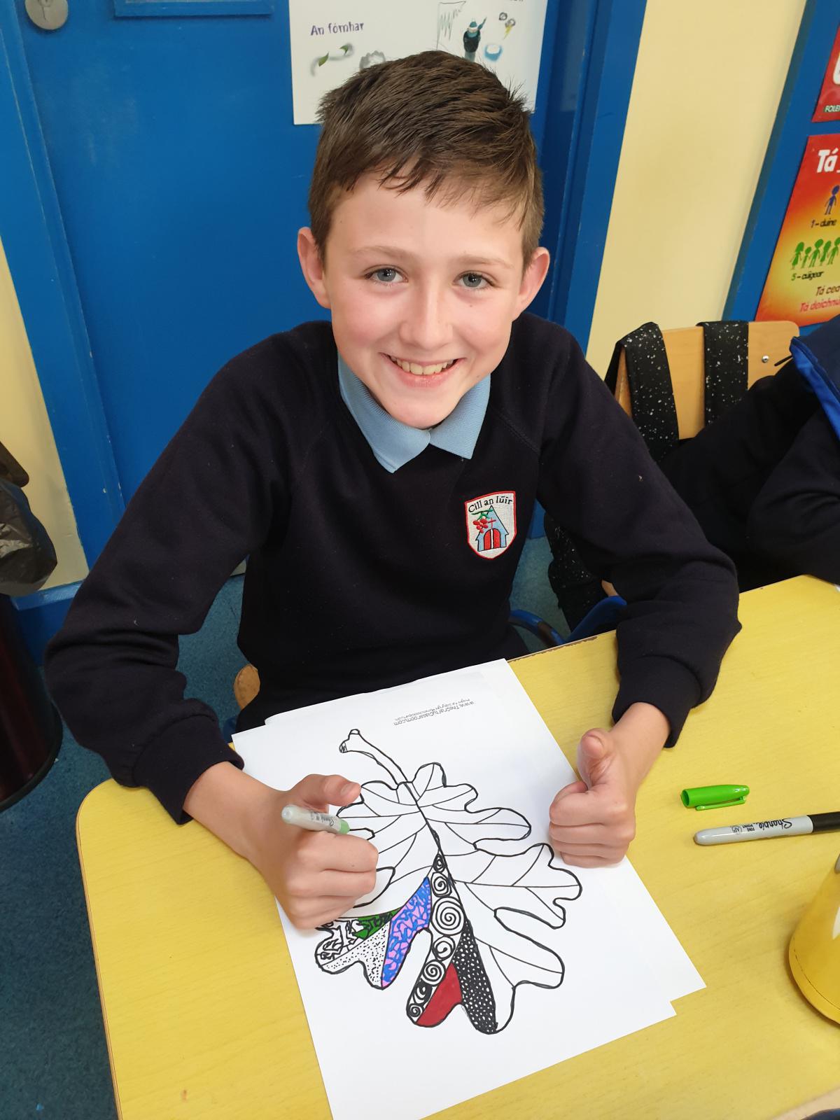 Zentangle Autumn Leaves Zentangle Autumn Leaves