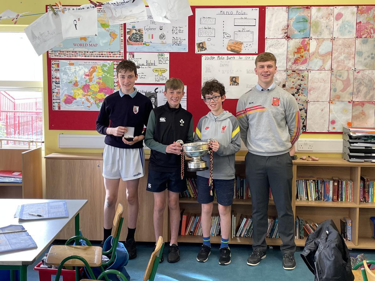 The Croke Cup in 6th Class
