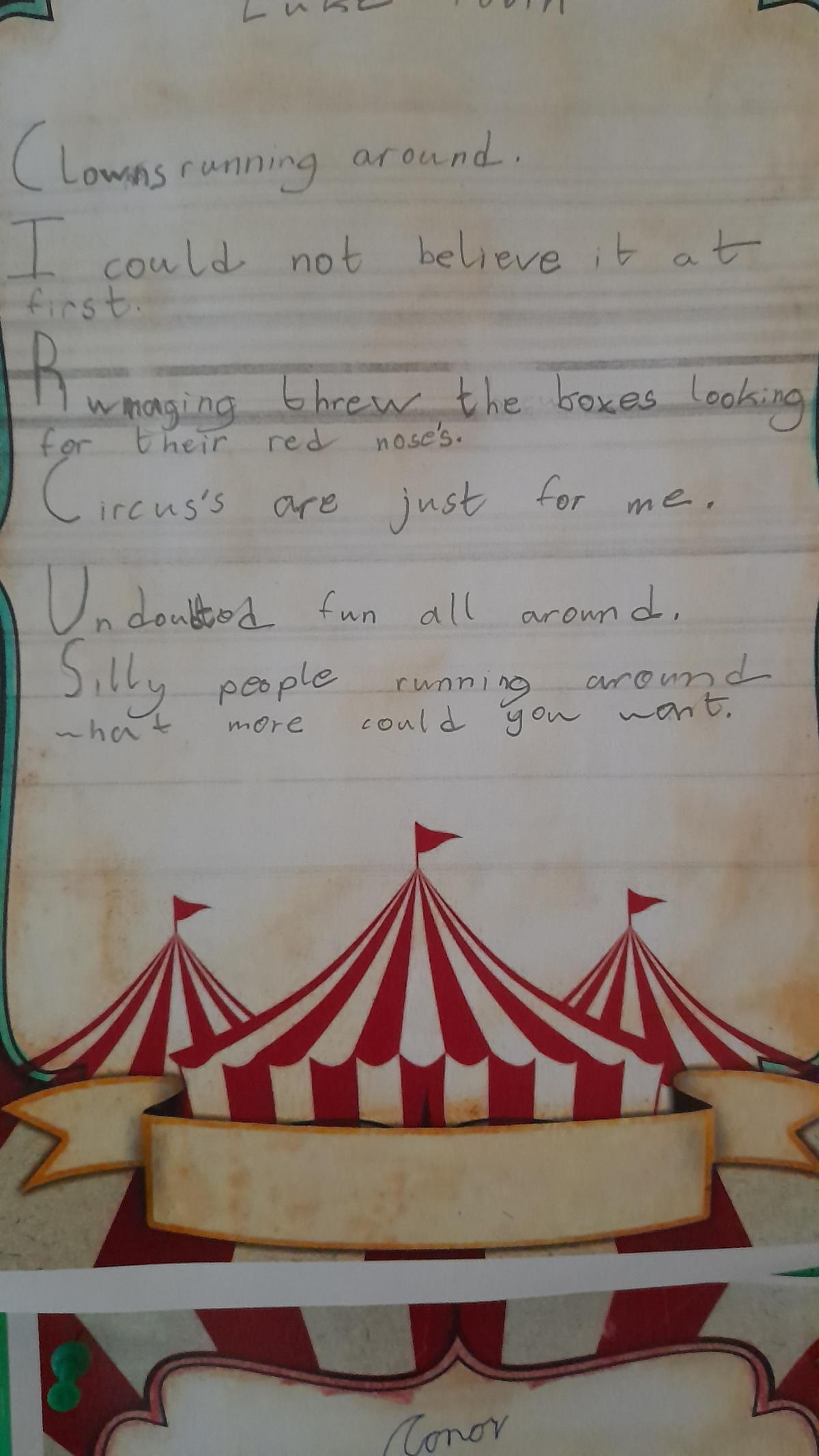 Thematic work Circus