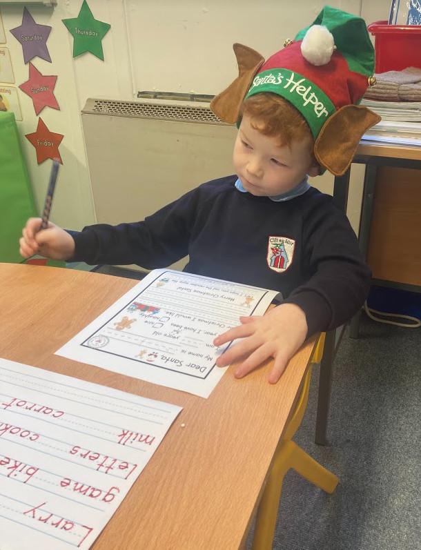 Christmas Aistear Day 2 - Letters to Santa 