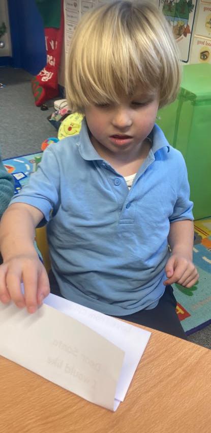 Christmas Aistear Day 2 - Letters to Santa 