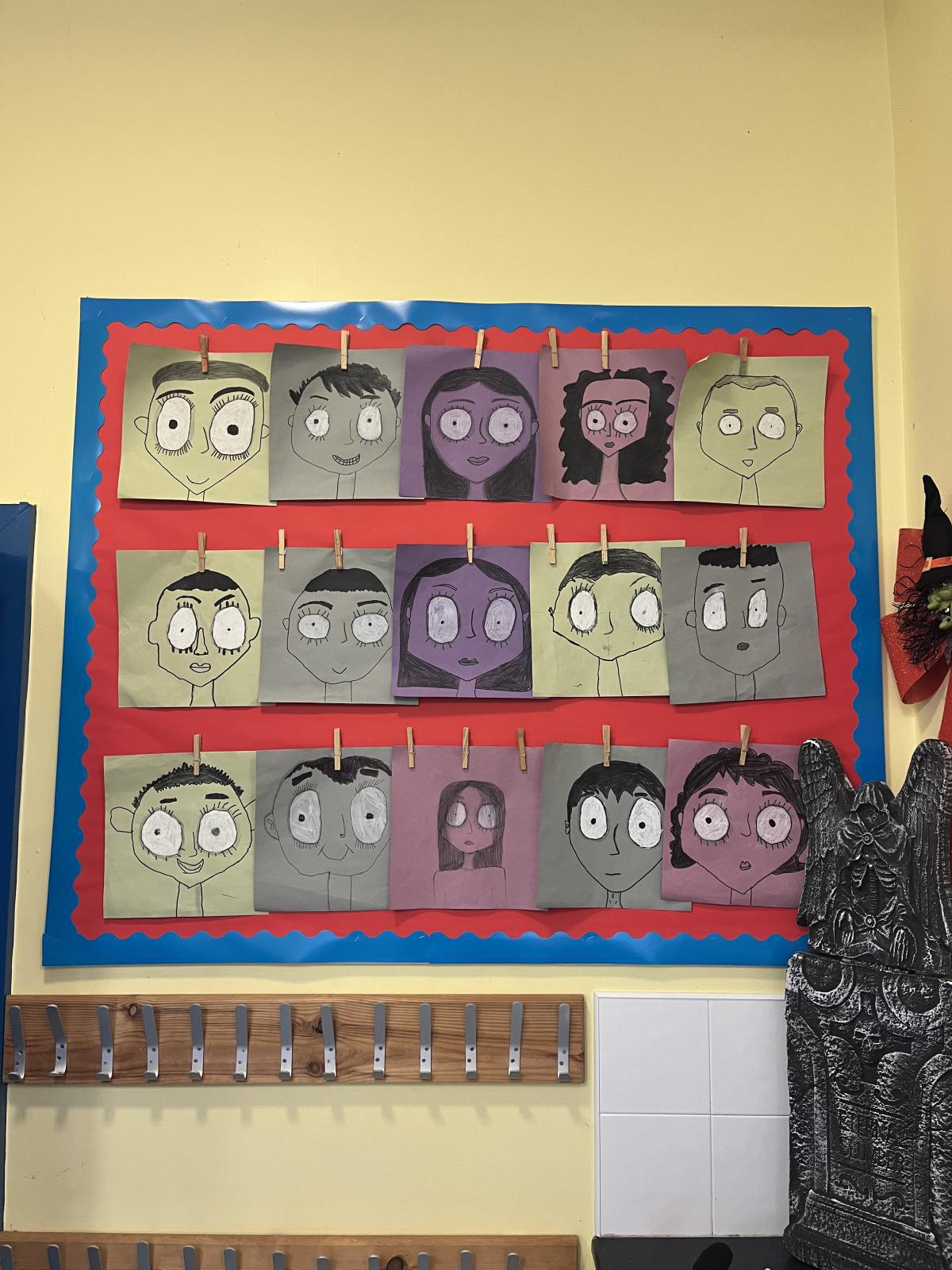 Tim Burton inspired Halloween Art 🎃