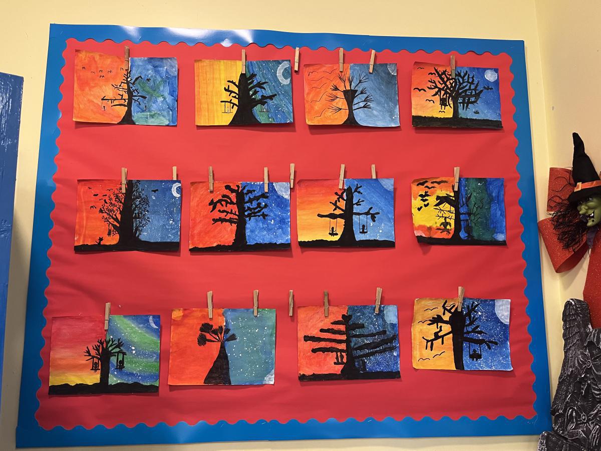 Warm vs Cool Art Work 