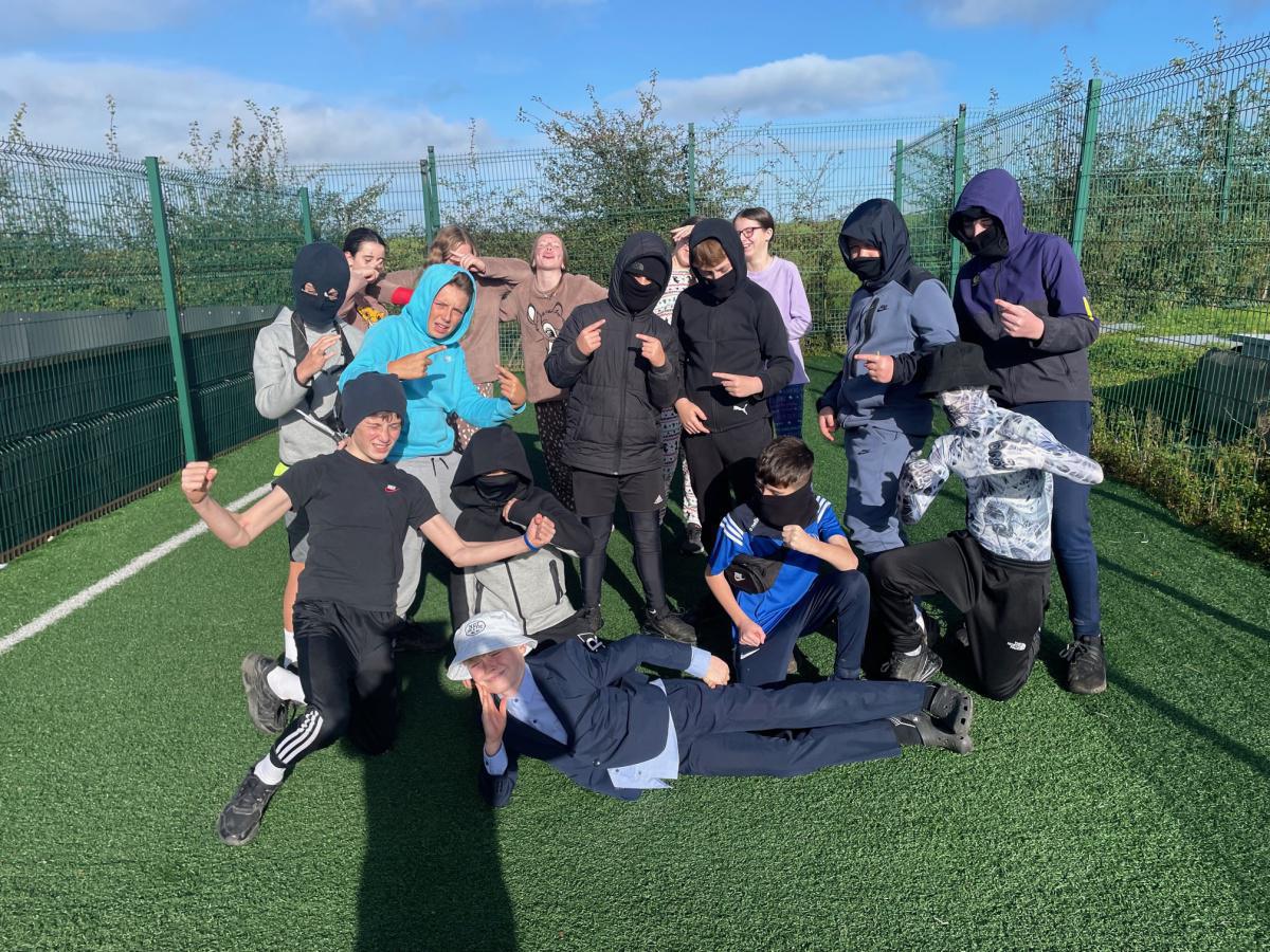 Halloween Fun with Sixth Class and Gaelic Football News Halloween Fun with Sixth Class and Gaelic Football News