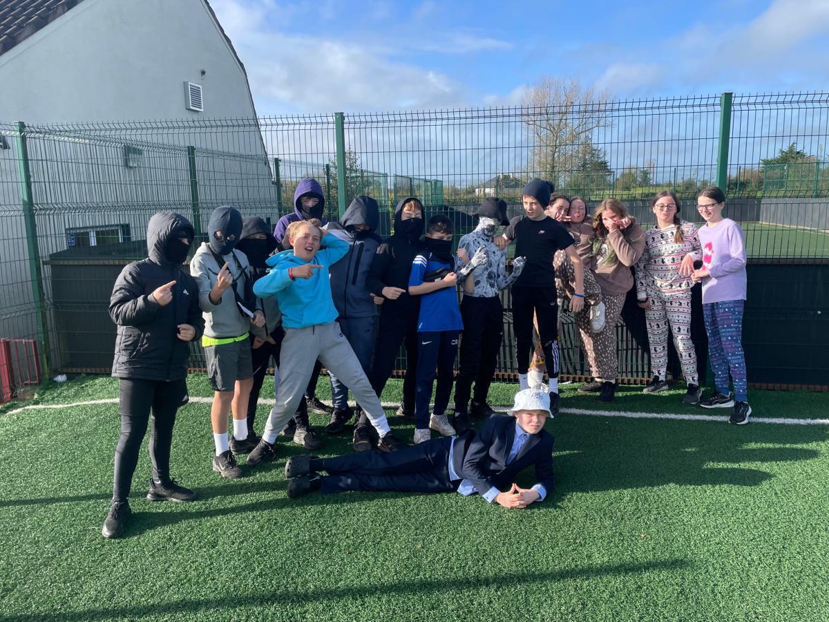 Halloween Fun with Sixth Class and Gaelic Football News Halloween Fun with Sixth Class and Gaelic Football News