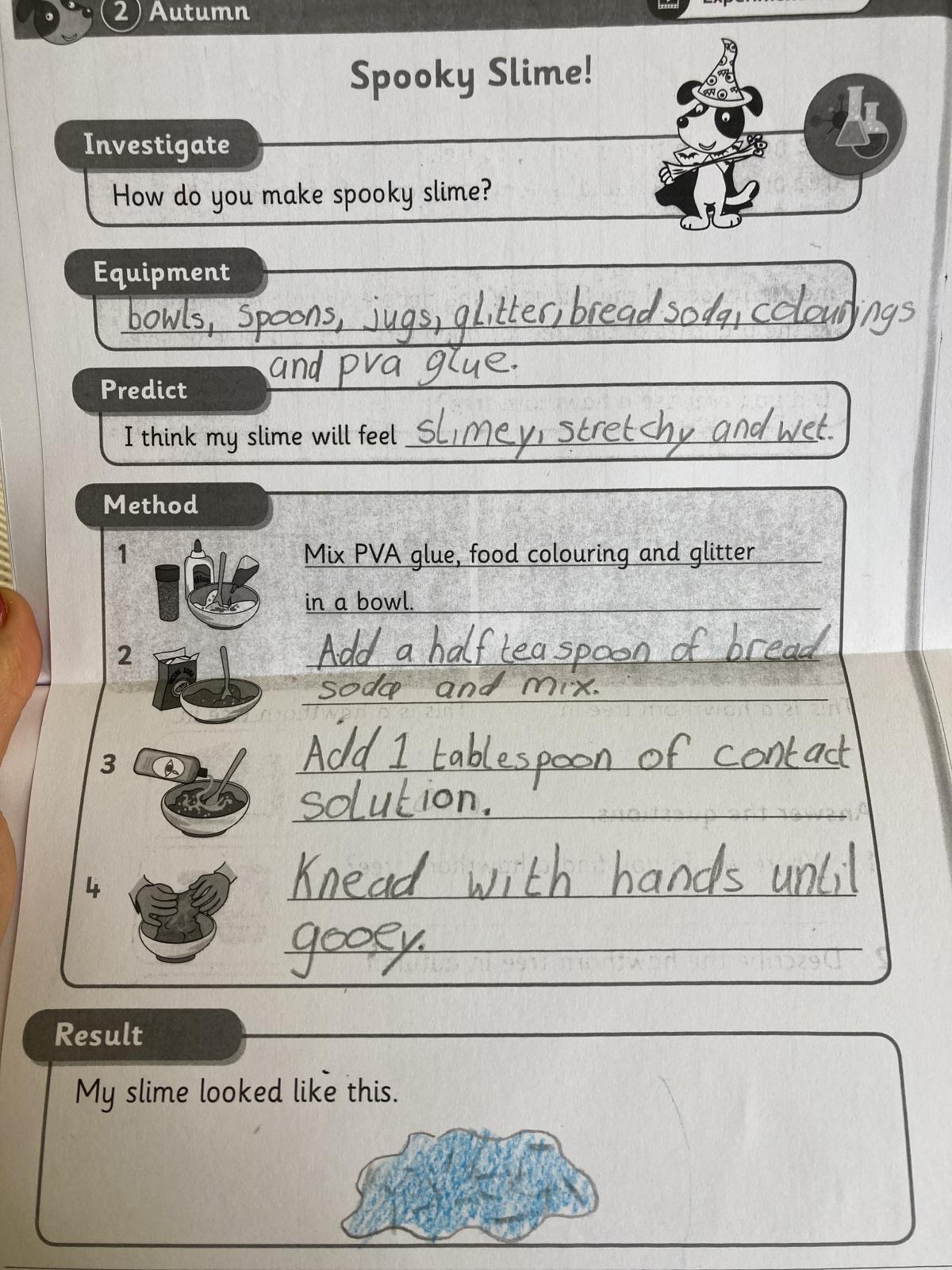 Science- Spooky Slime Science- Spooky Slime