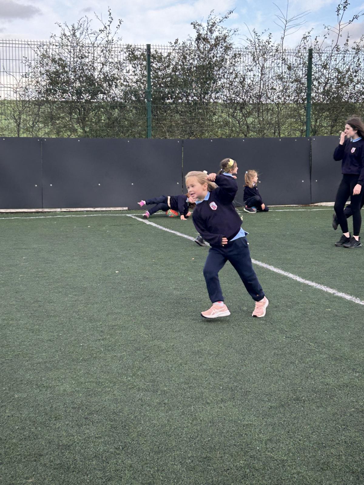 PE games with 6th class😀