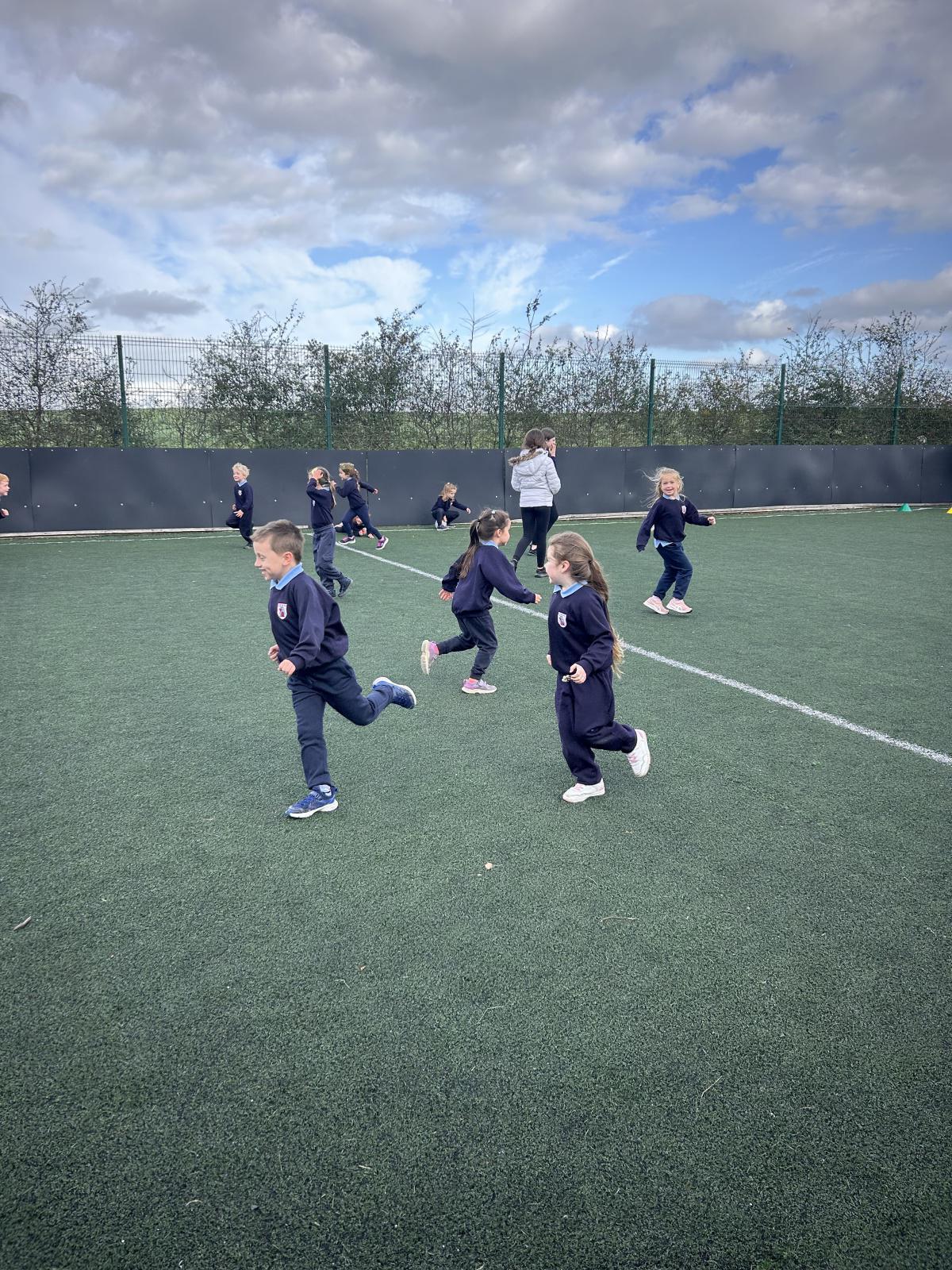 PE games with 6th class😀