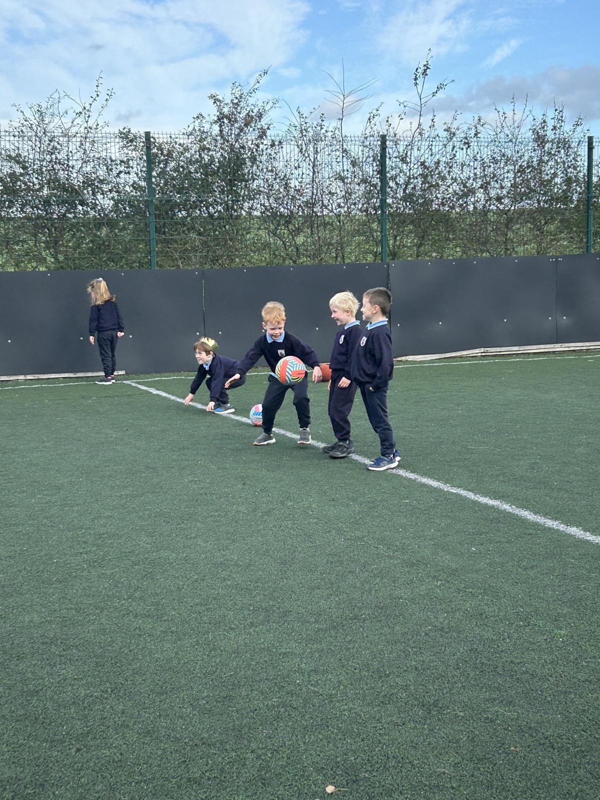 PE games with 6th class😀