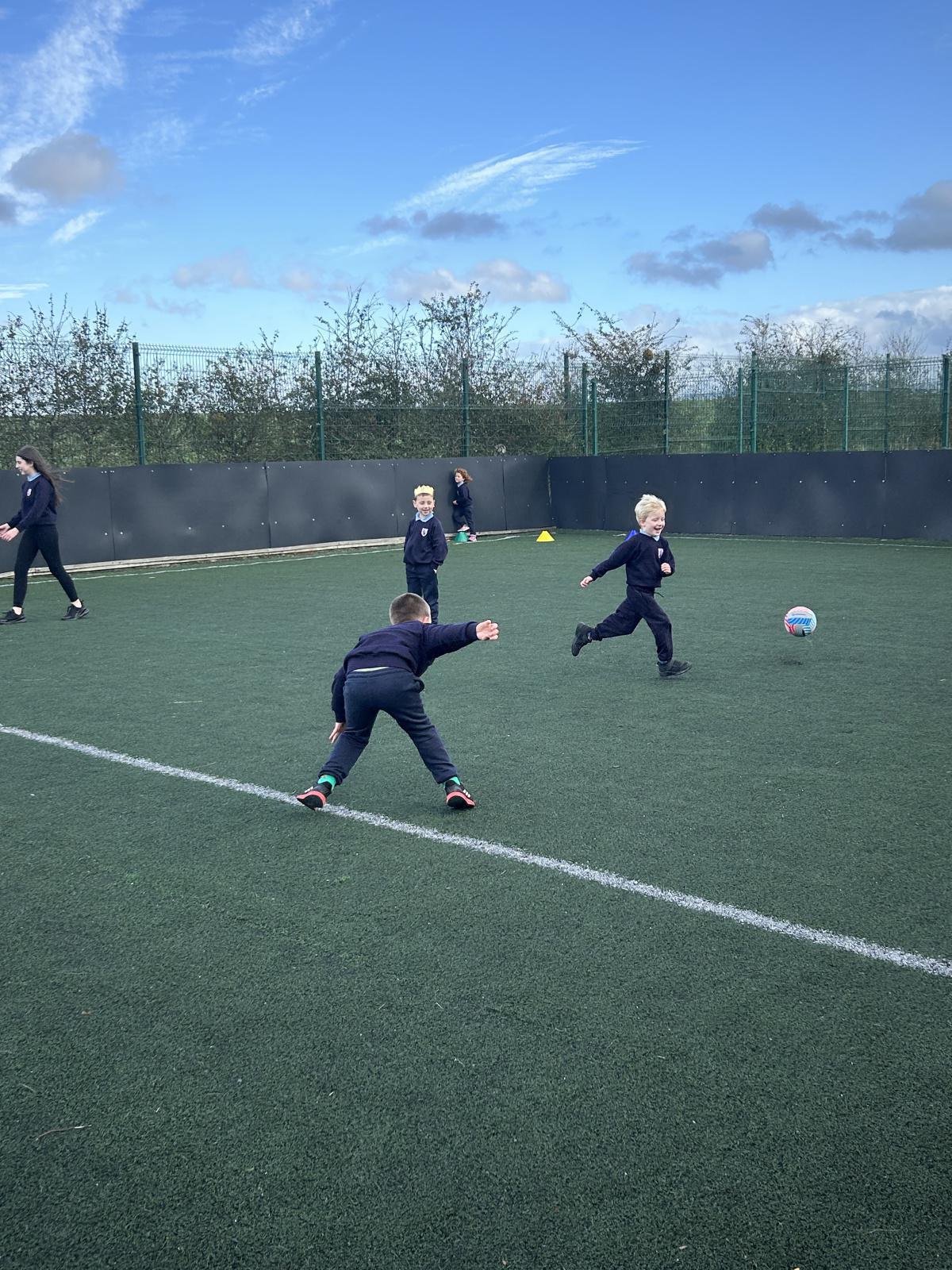 PE games with 6th class😀