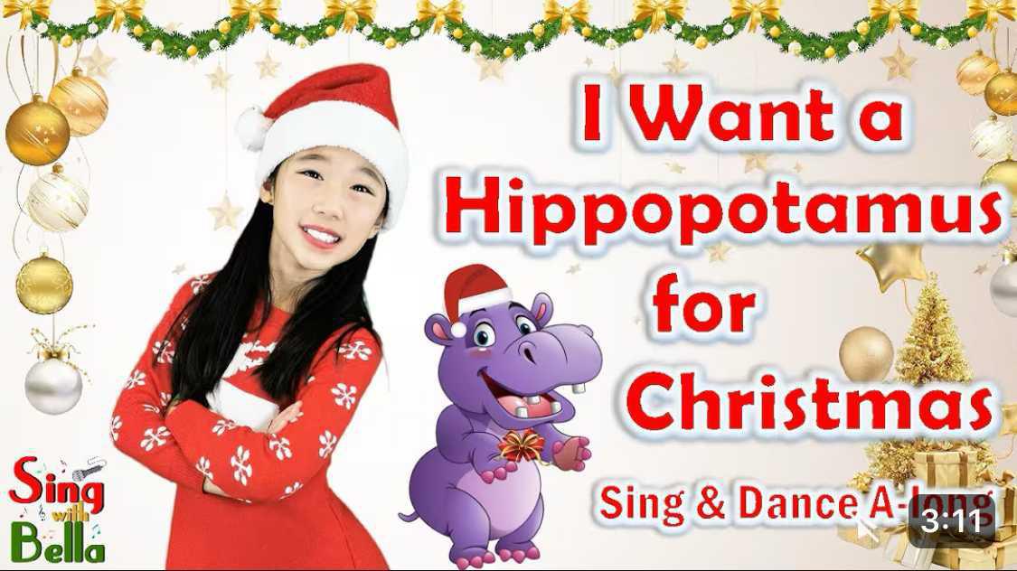Senior Infants Christmas concert- Practice material