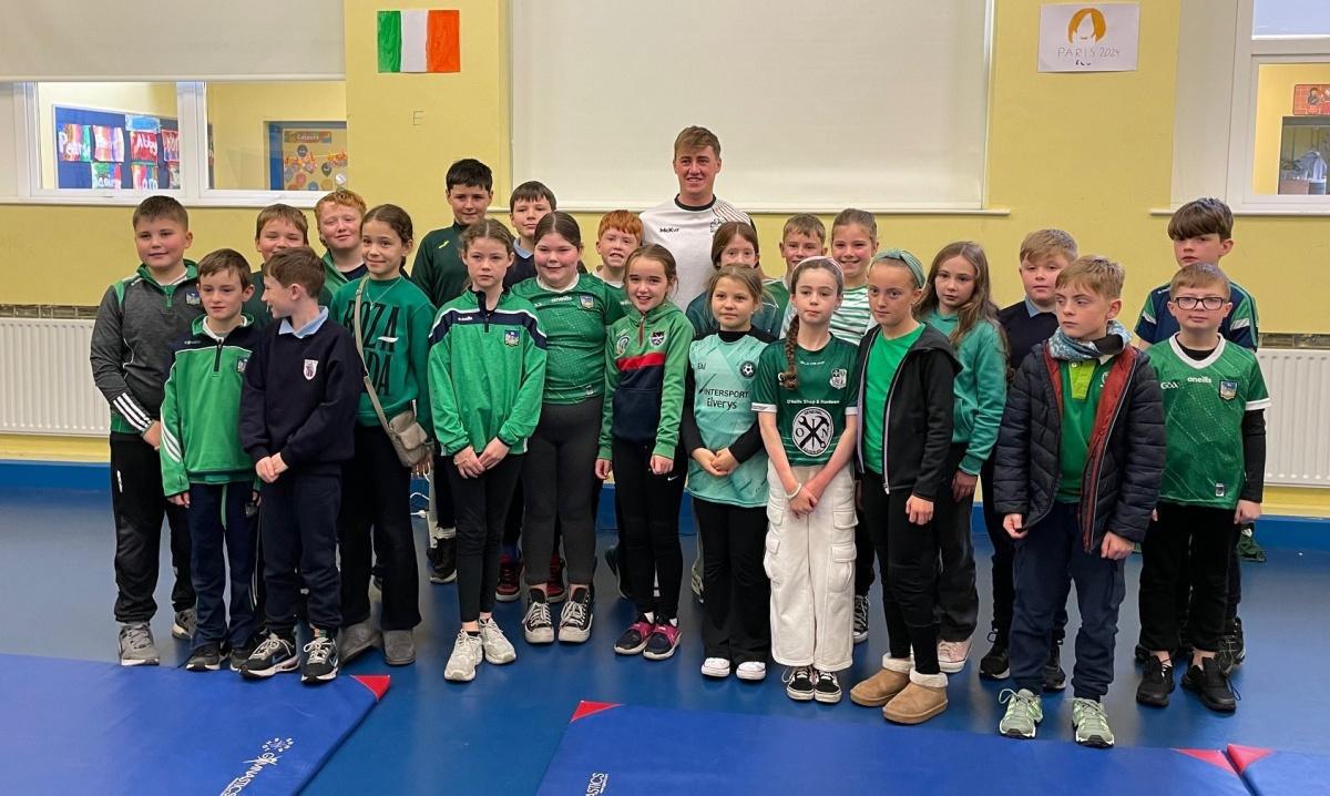 Welcome Tiarnán to Killinure NS and especially to Fourth Class