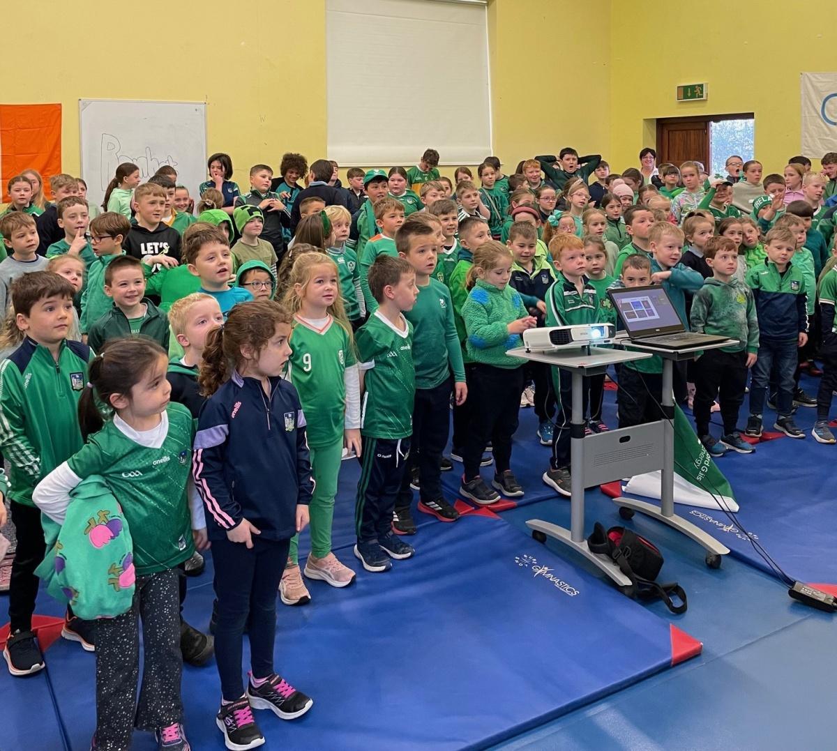 Welcome Tiarnán to Killinure NS and especially to Fourth Class
