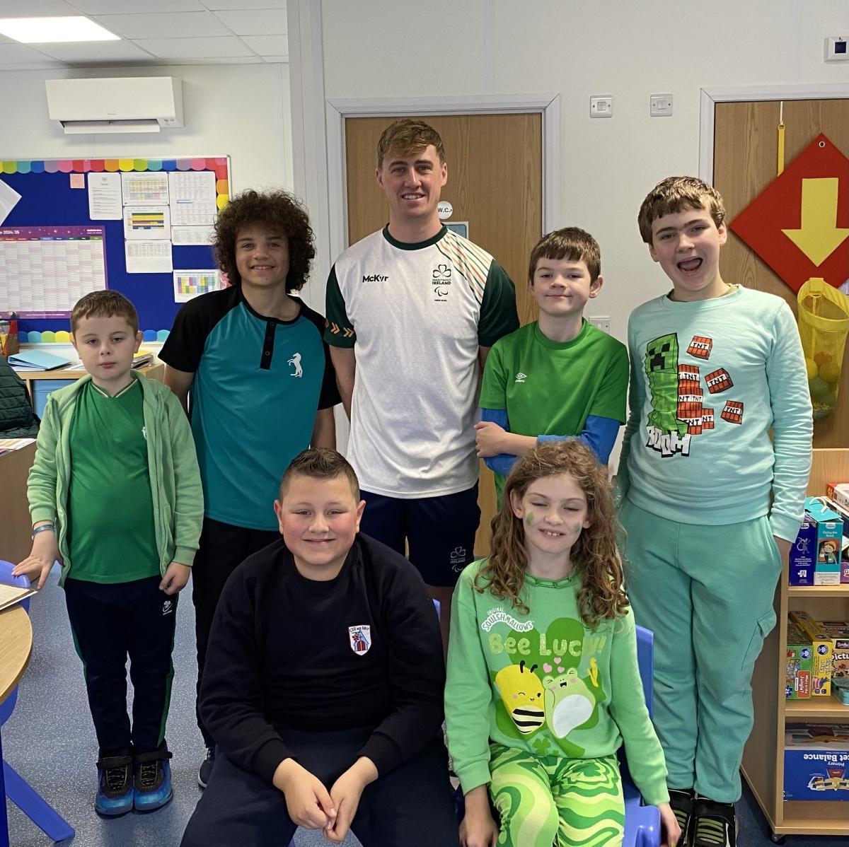 Tiarnán O'Donnell visit 🚣
