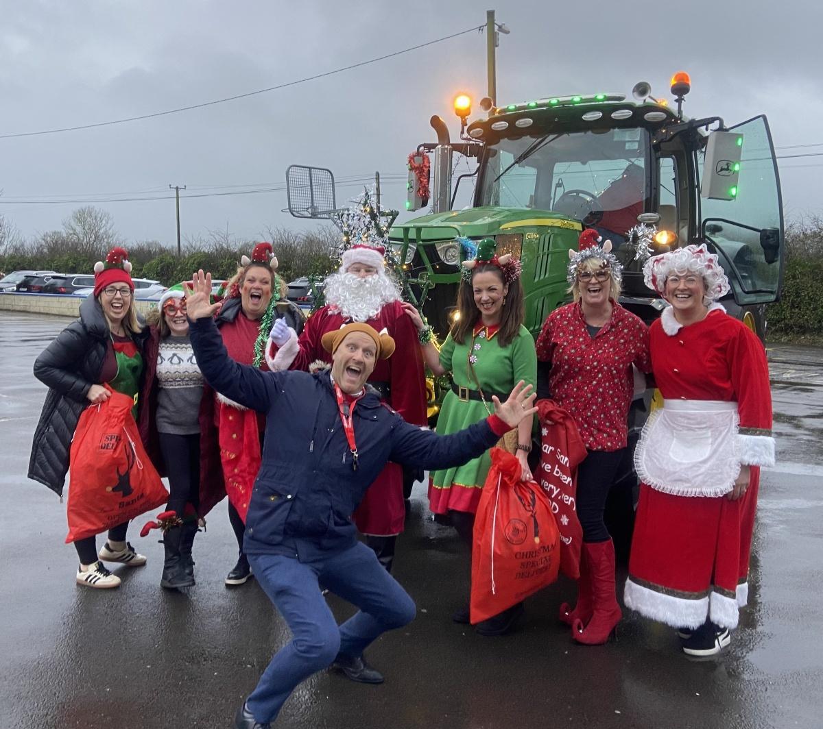 Lots of Fun Spreading Christmas Cheer
