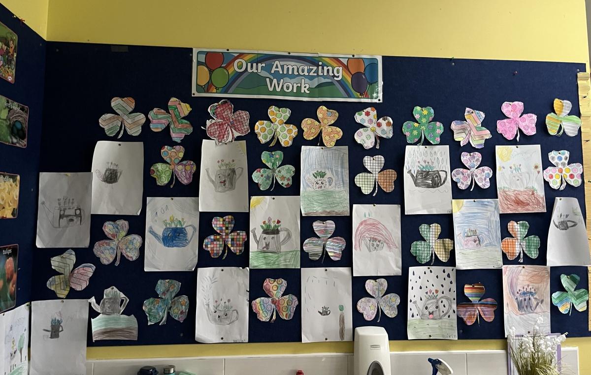 Our Spring Art ☘️💮