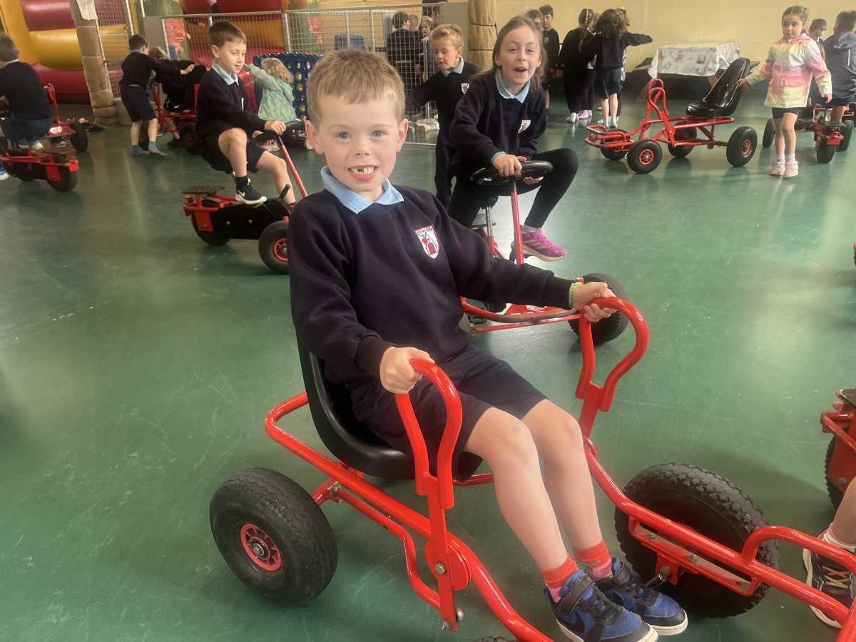 Senior Infants trip to Stonehall 🦚🦙🐖