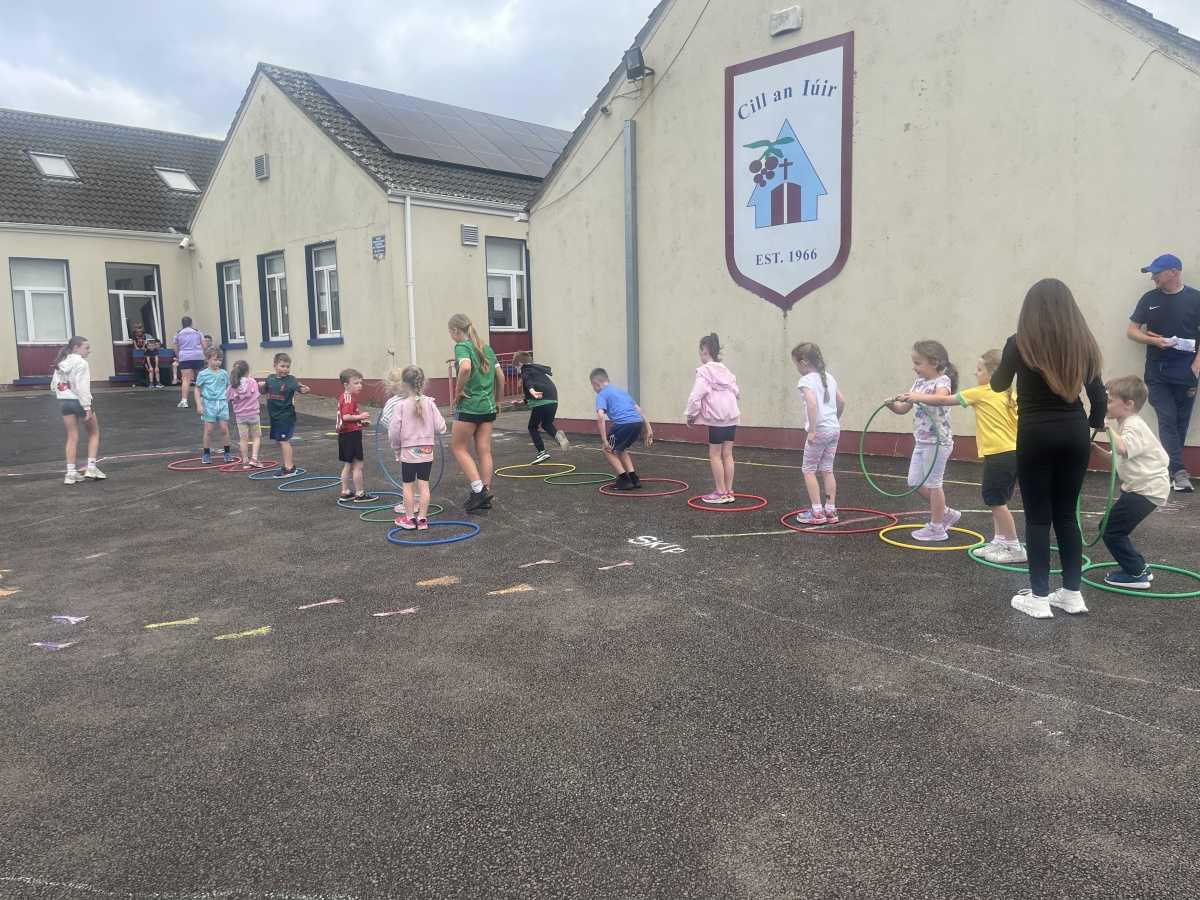 Senior Infants’ Sports Day ⚽️ 🥔🏀