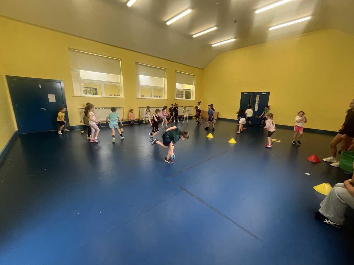 Senior Infants’ Sports Day ⚽️ 🥔🏀