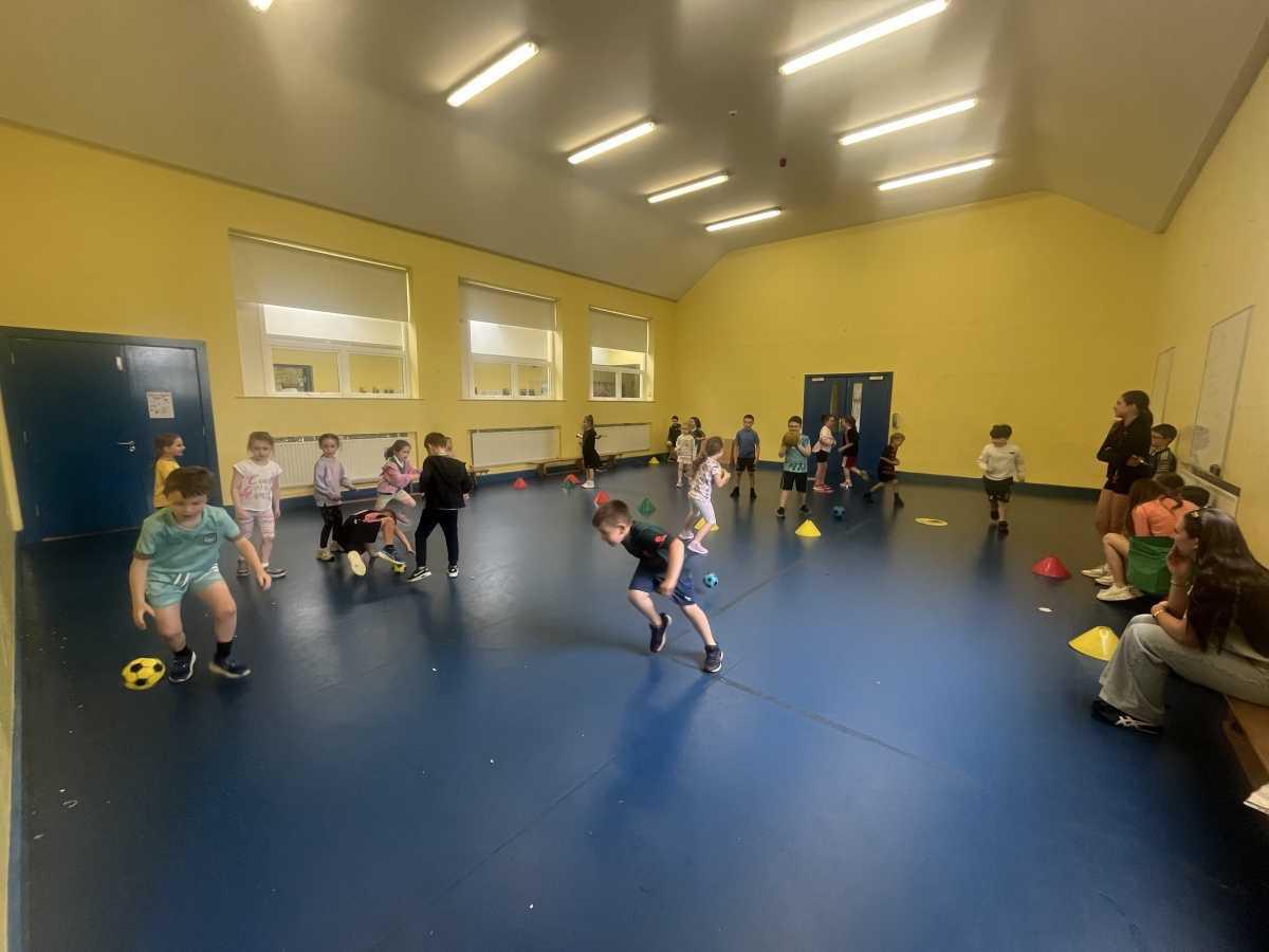 Senior Infants’ Sports Day ⚽️ 🥔🏀