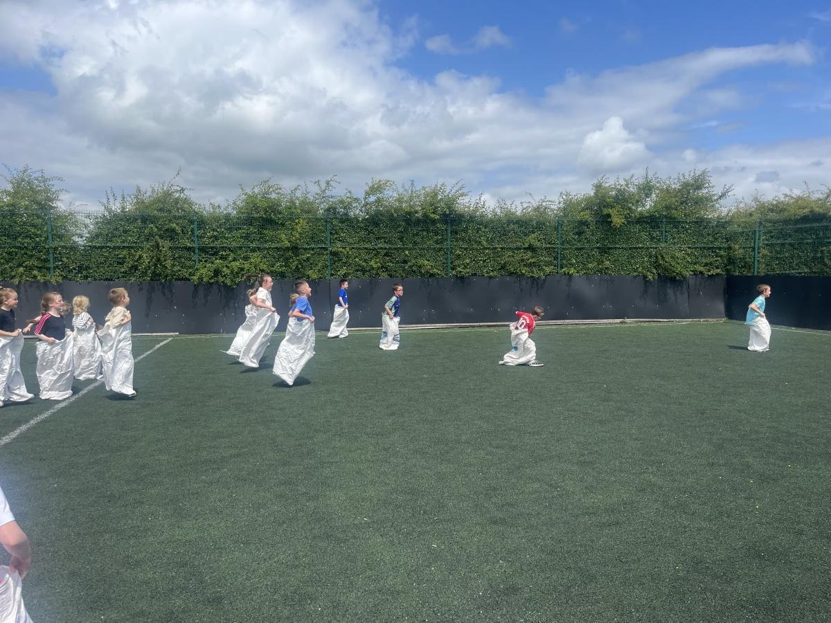Senior Infants’ Sports Day ⚽️ 🥔🏀