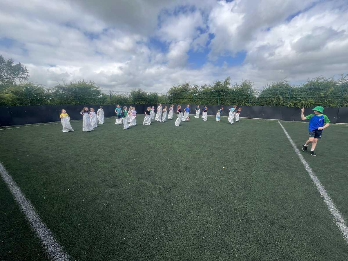 Senior Infants’ Sports Day ⚽️ 🥔🏀