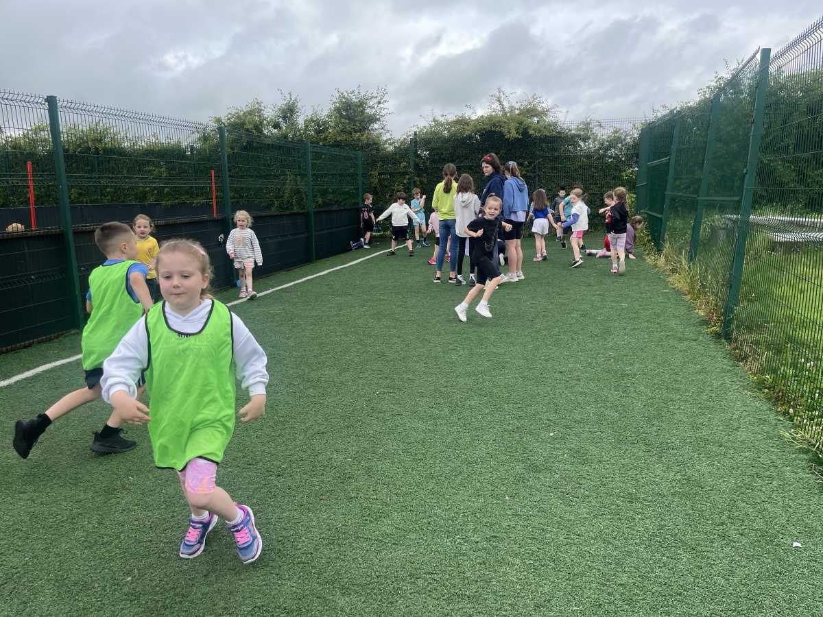 Senior Infants’ Sports Day ⚽️ 🥔🏀