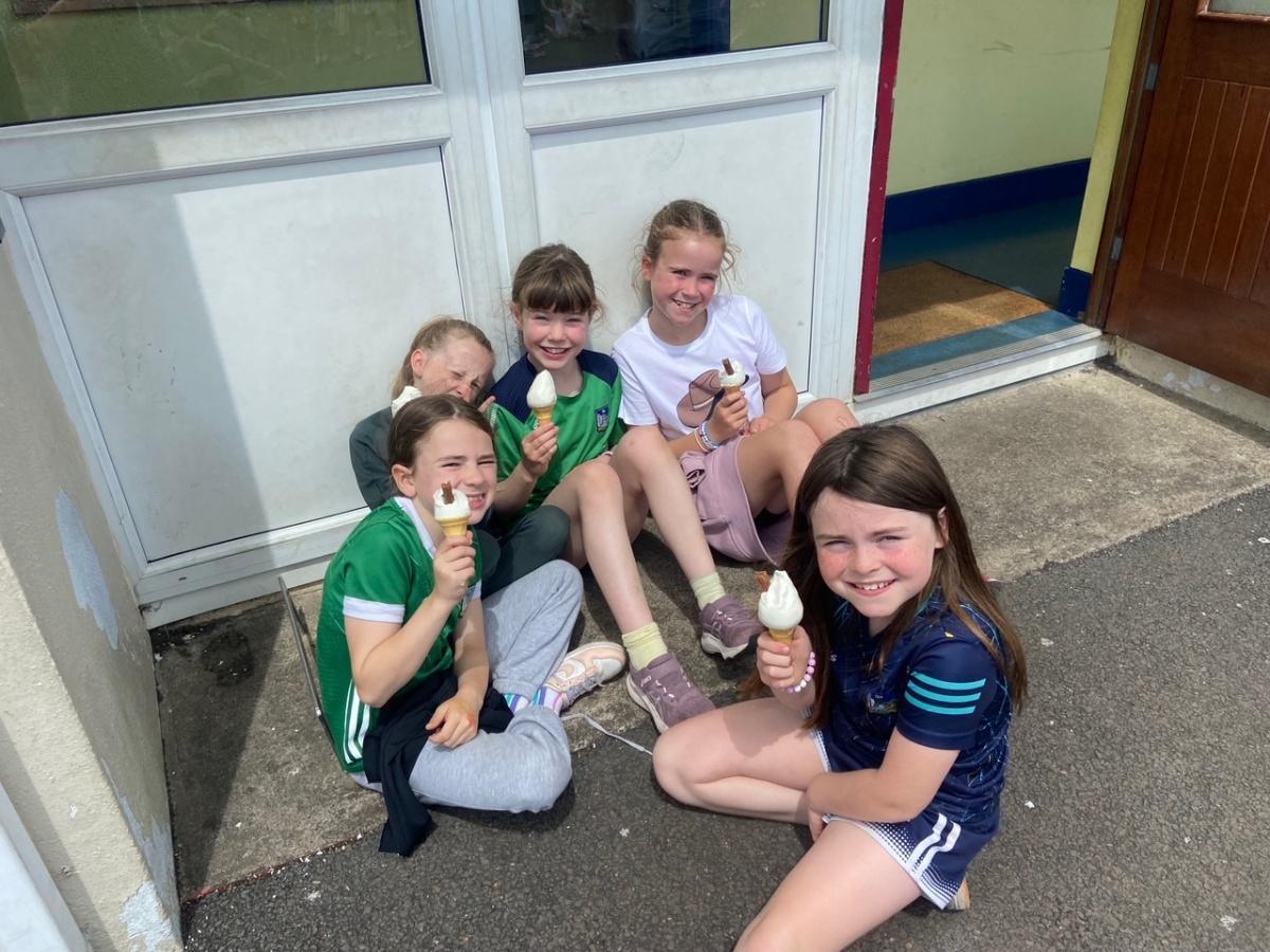 Ice-cream van visit 