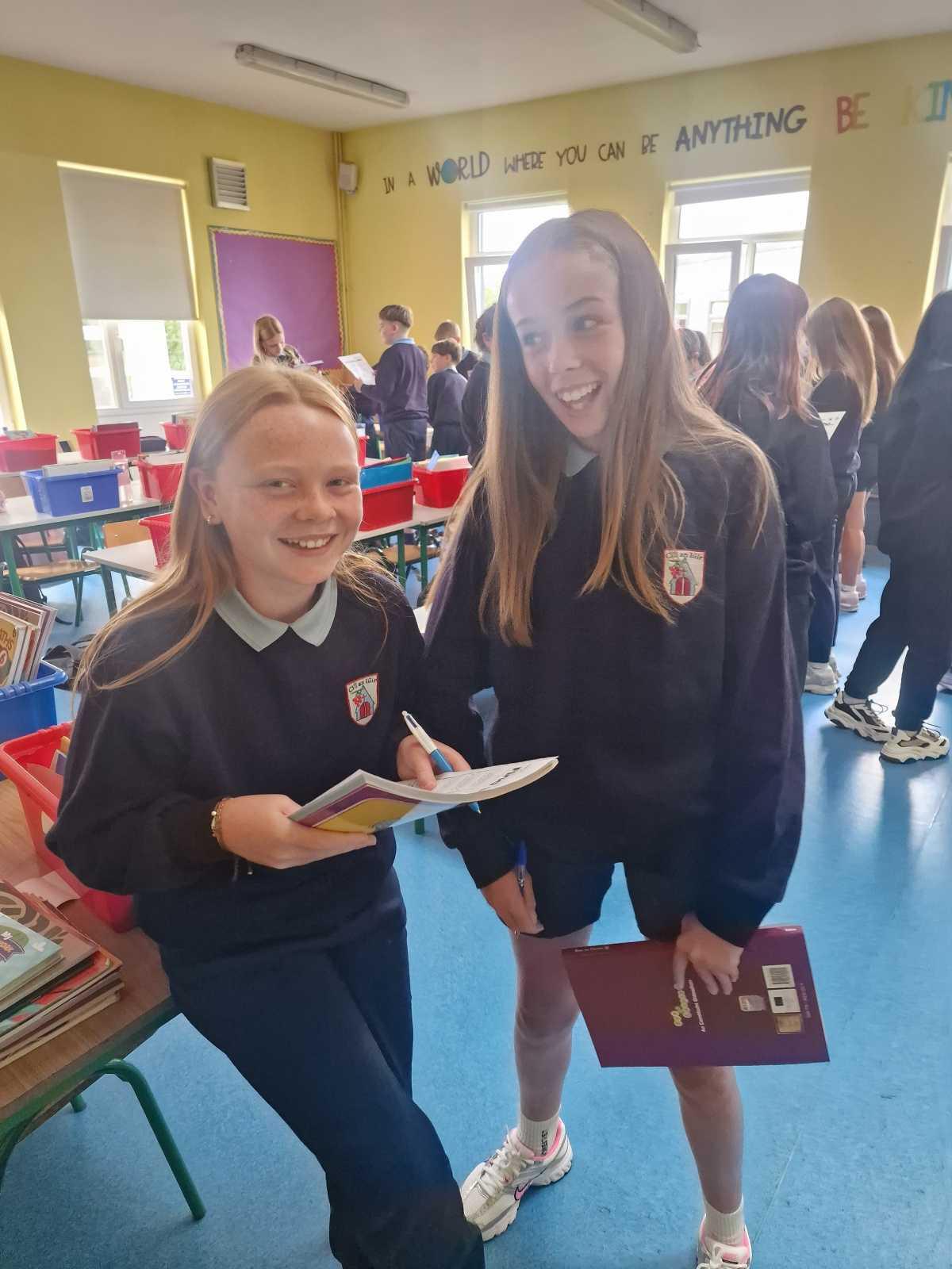 Welcome to 6th Class