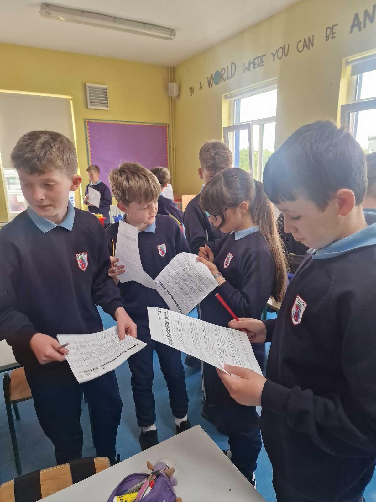 Welcome to 6th Class