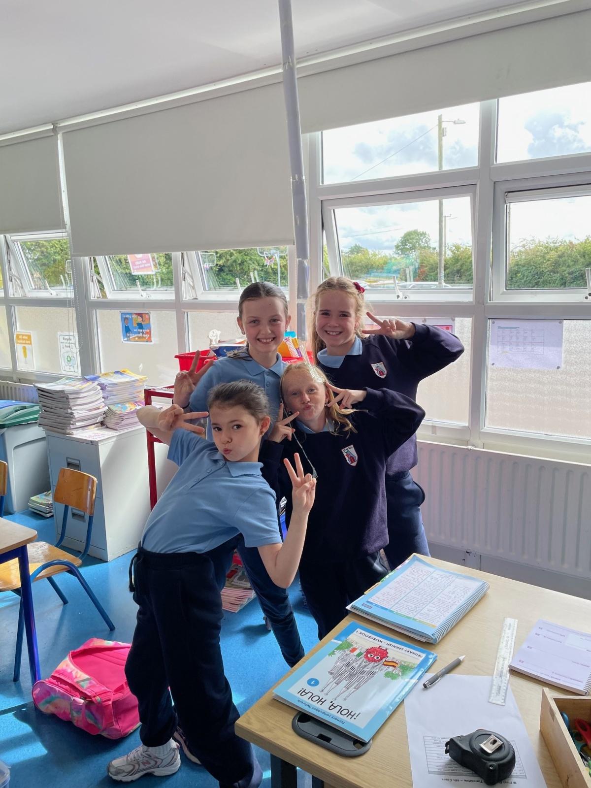 Building Paper Towers in Fourth Class Building Paper Towers in Fourth Class