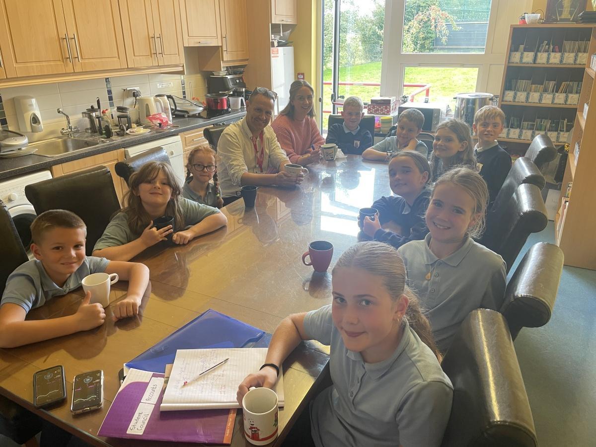 Student Council Meeting in progress…