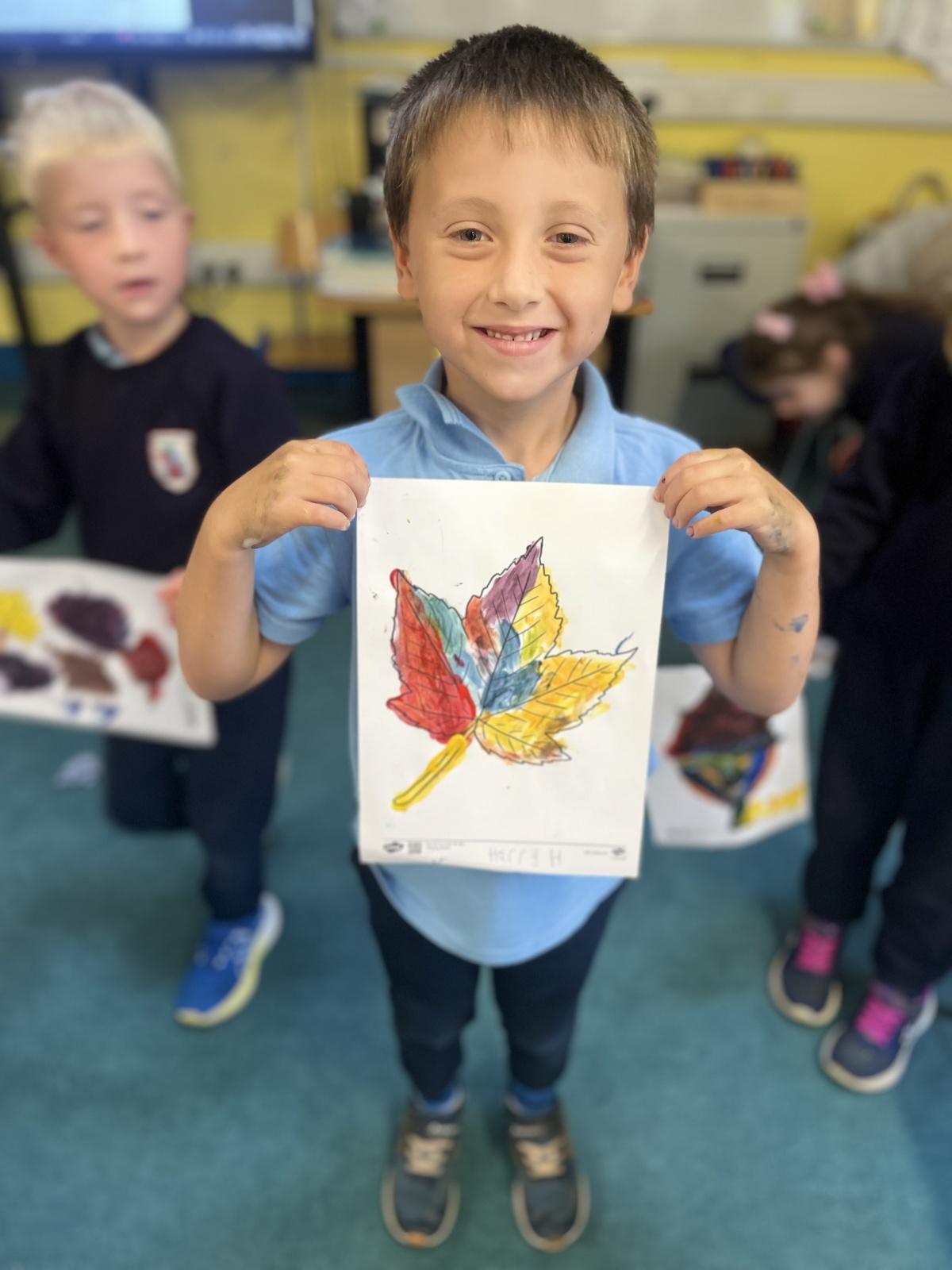 🎨 Colour Mixing & Autumn leaves 🍁 