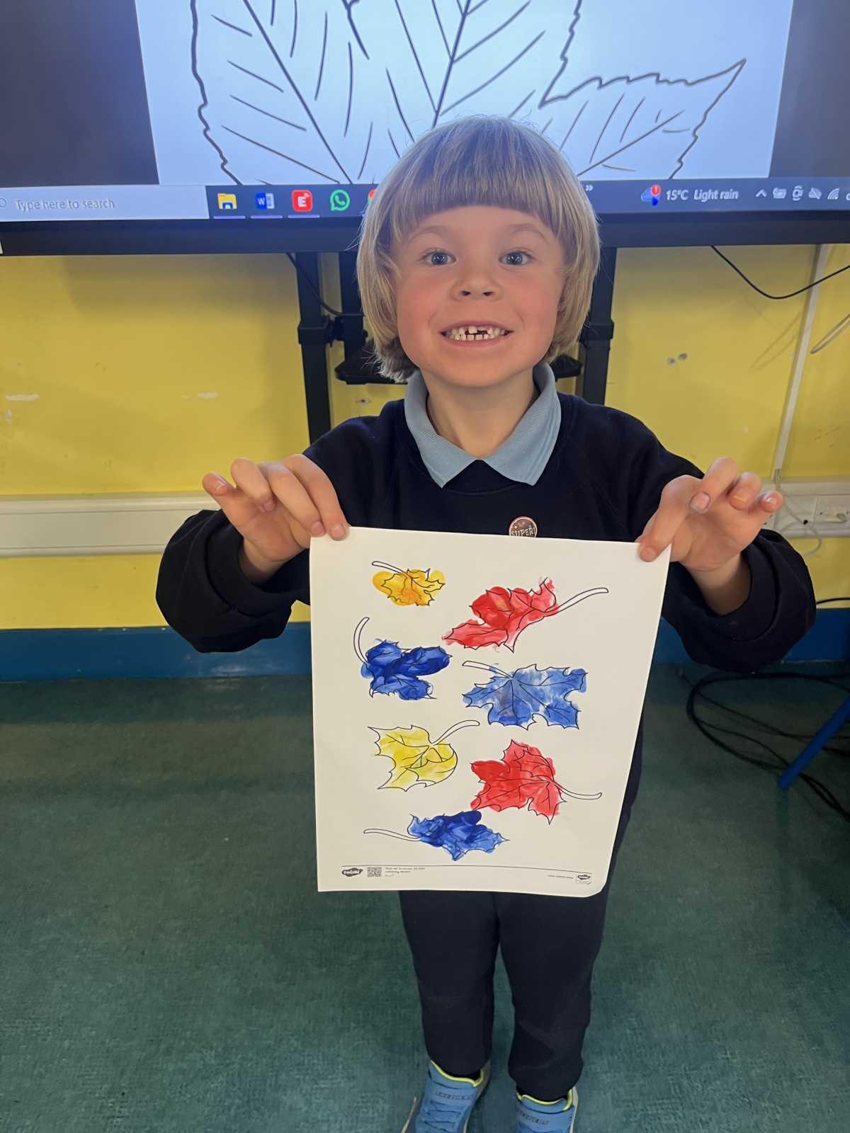 🎨 Colour Mixing & Autumn leaves 🍁 