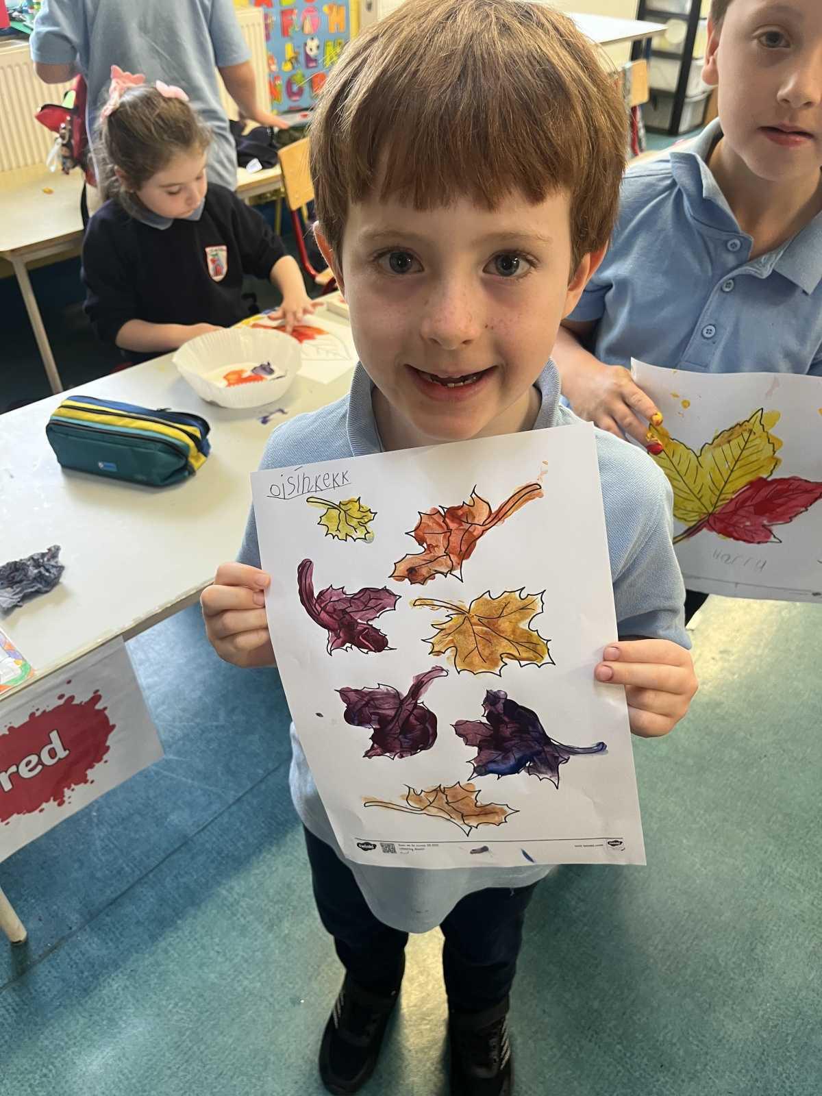 🎨 Colour Mixing & Autumn leaves 🍁 