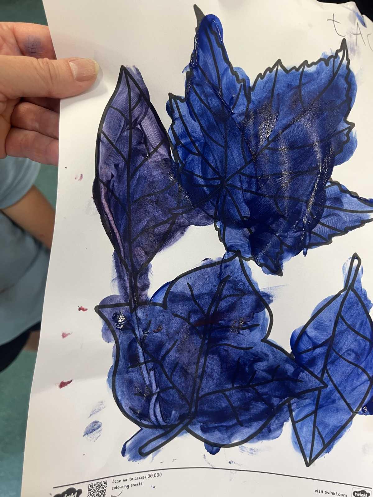 🎨 Colour Mixing & Autumn leaves 🍁 