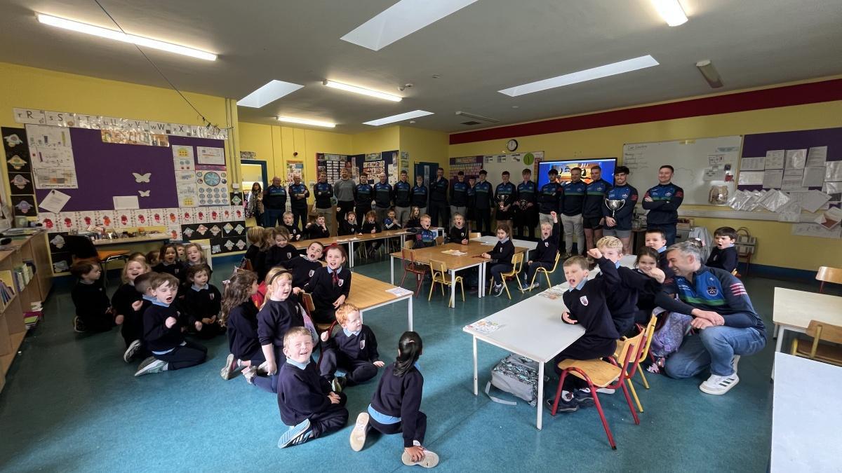 🏆A Visit from our new County Champions!🏆🏆 