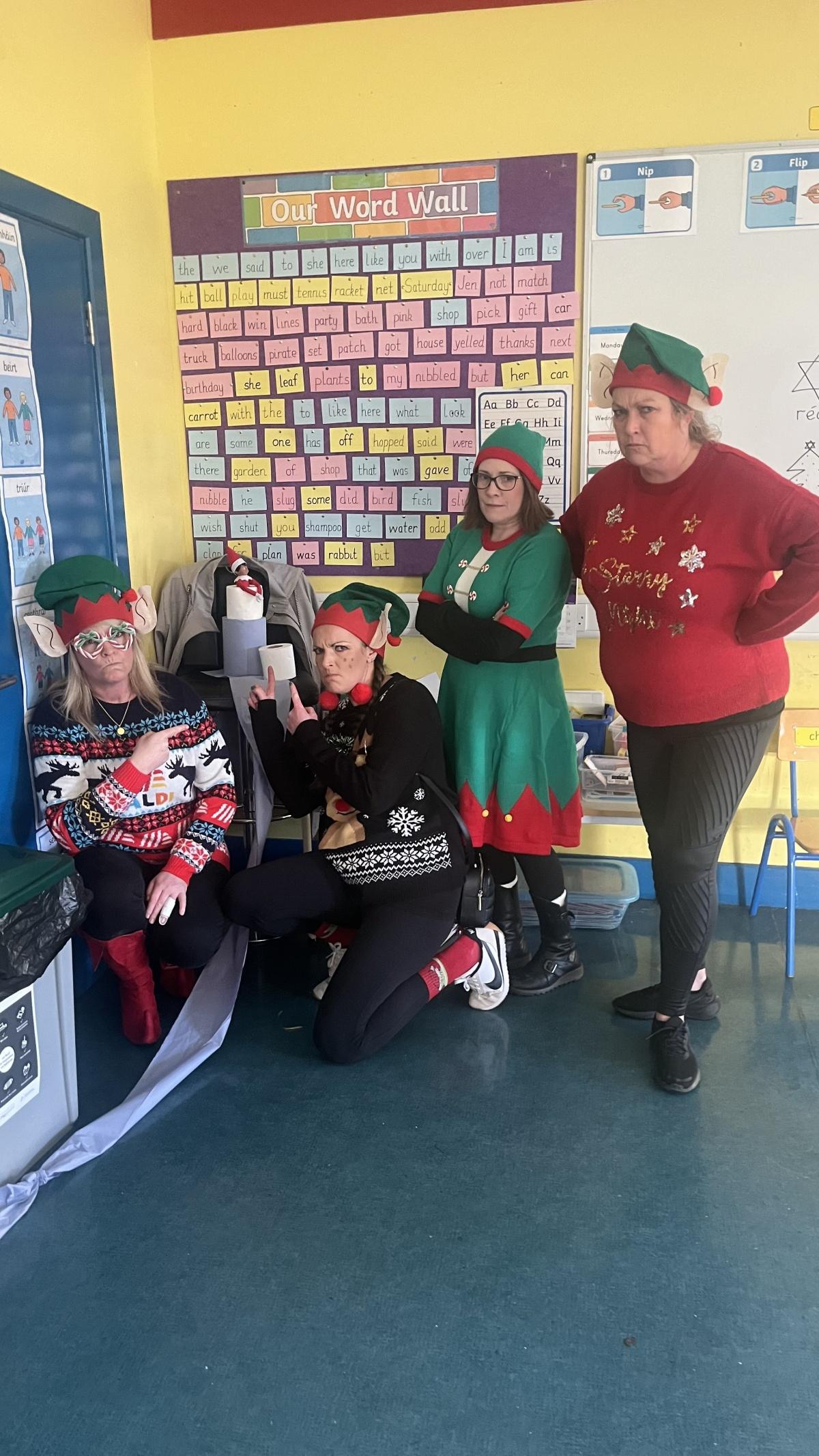 Paddy the Elf- up to no good…!