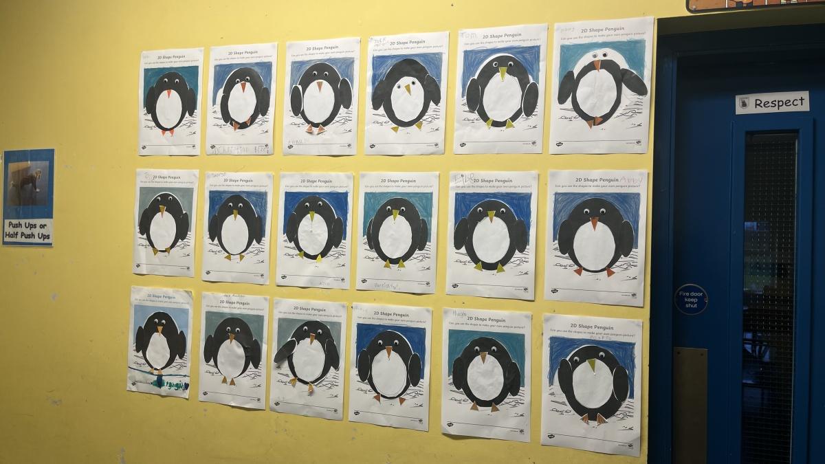 Term 2 Update: ‘Show & Tell’ and Penguin art 🐧 