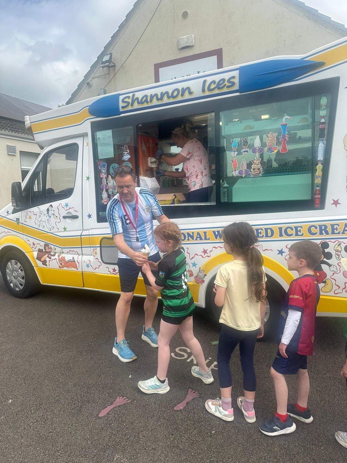 Ice Cream Van visits Killinure NS