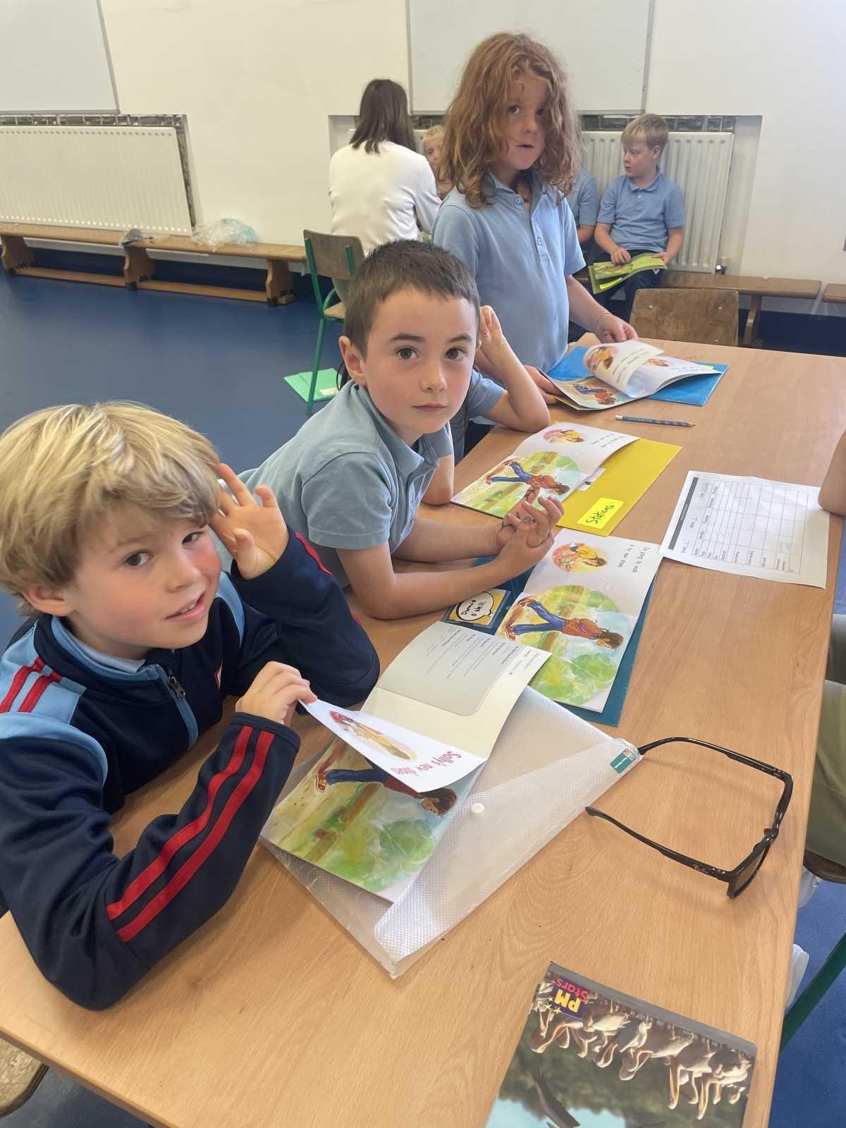 Literacy lift off in full swing.