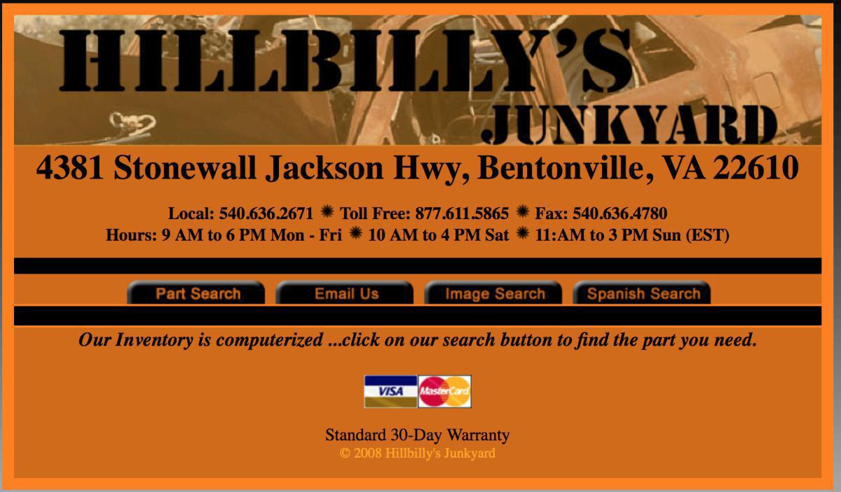 Hillbilly's Junkyard