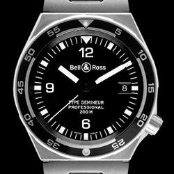 Bell & ross best sale type demineur professional 200m