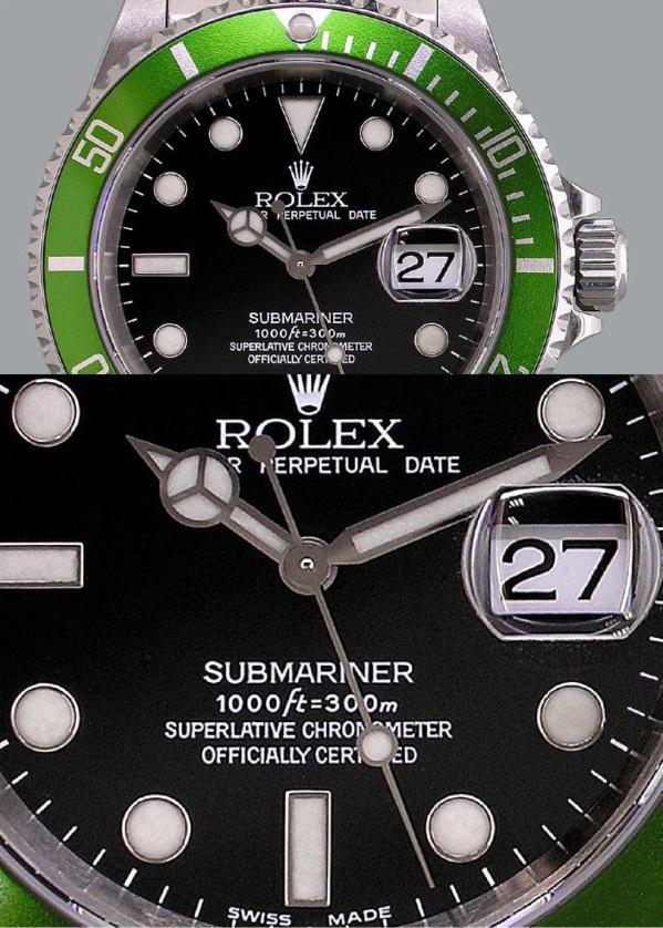 Comment identifier une contrefa on Rolex Submariner 16610 LV