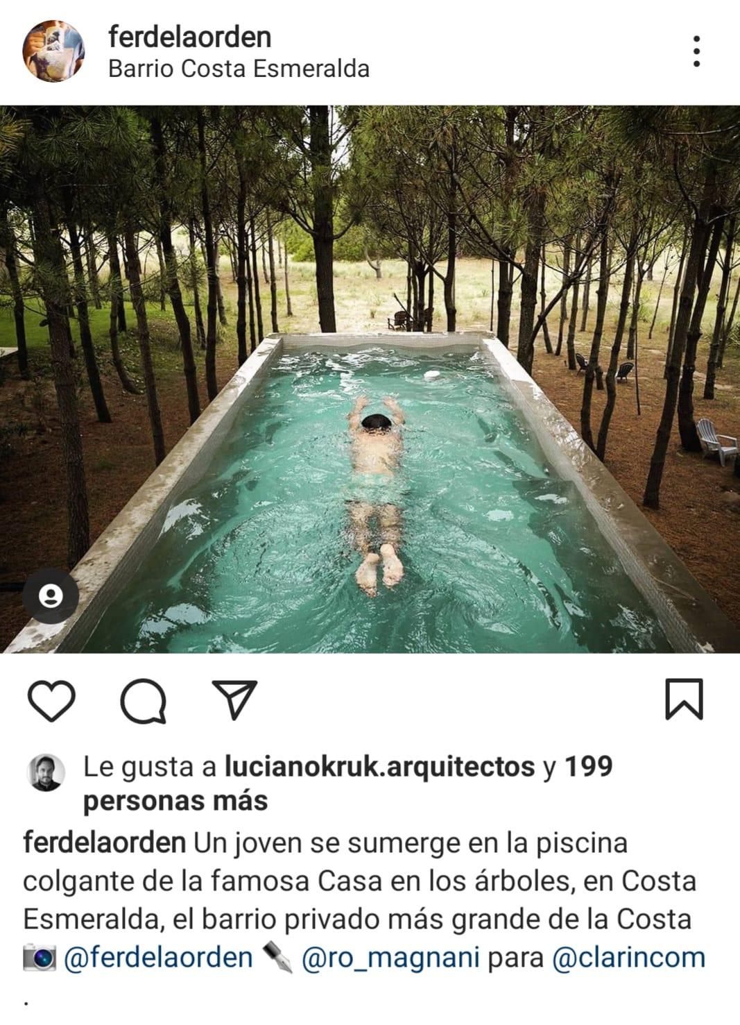 Piscina en el Aire