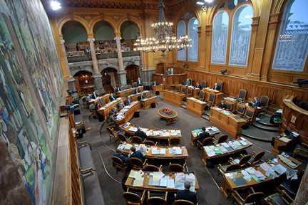 Besuch im Bundeshaus - Klasse SP2a