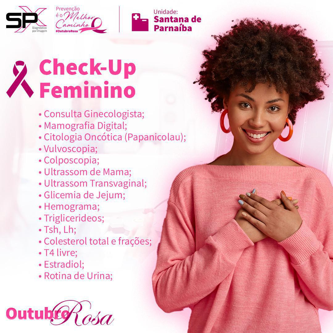 Santana de Parnaíba - Check-Up Feminino | Outubro Rosa