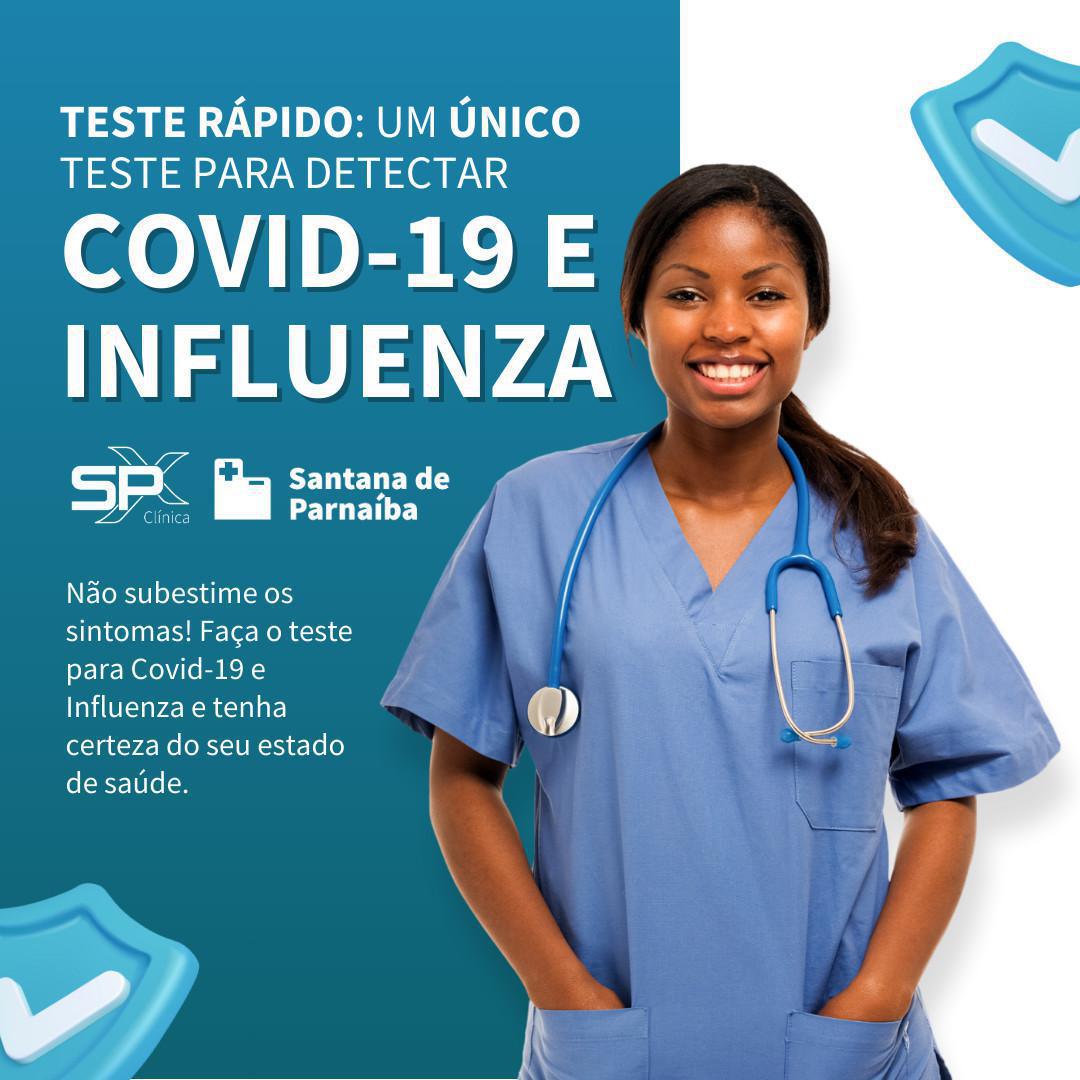 🤧 Proteja-se contra a Covid-19 e Influenza com a SPX Clínica! 🏥