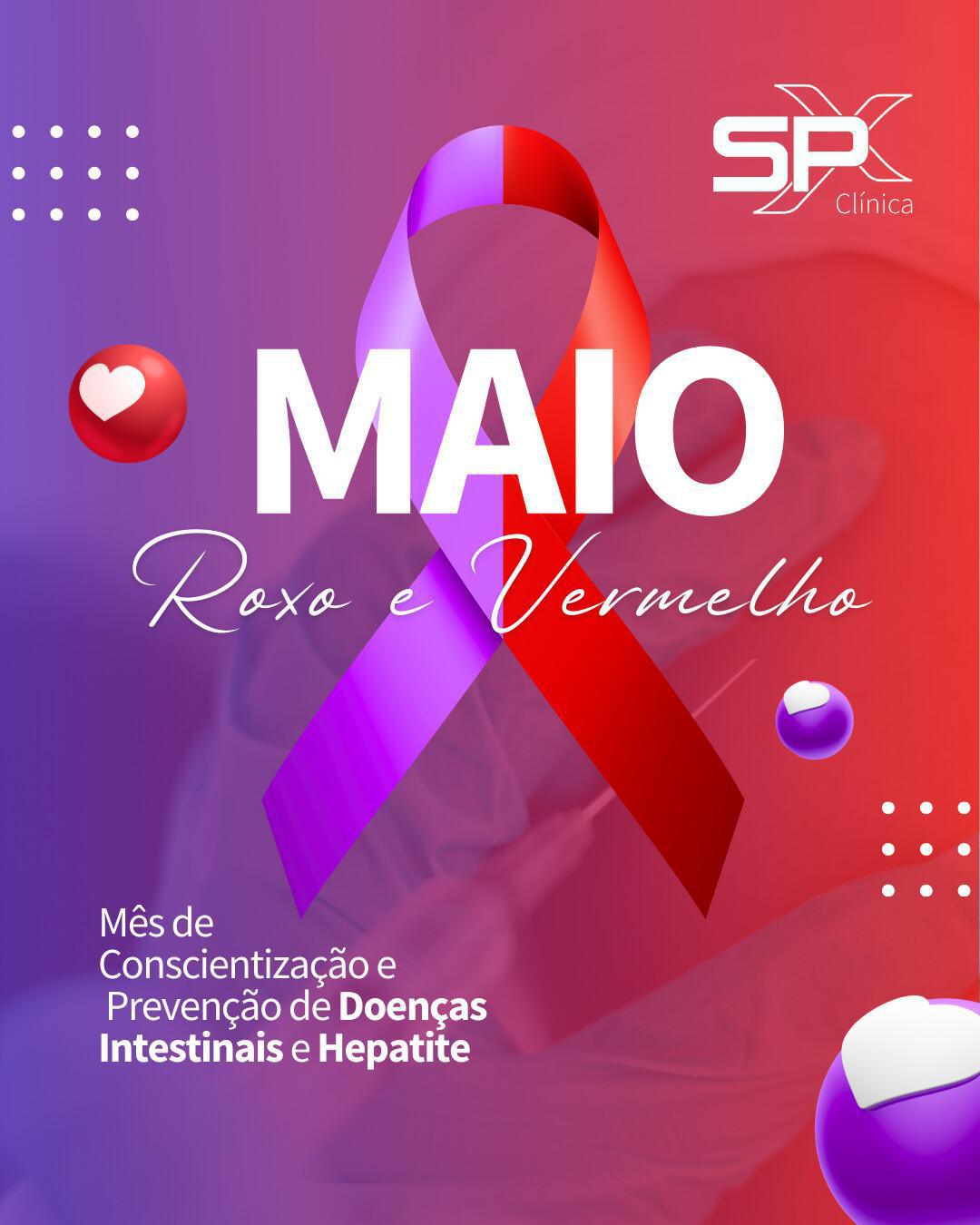 💜 Maio Roxo & Vermelho: Uma Batalha Contra as Doenças Invisíveis! ❤️